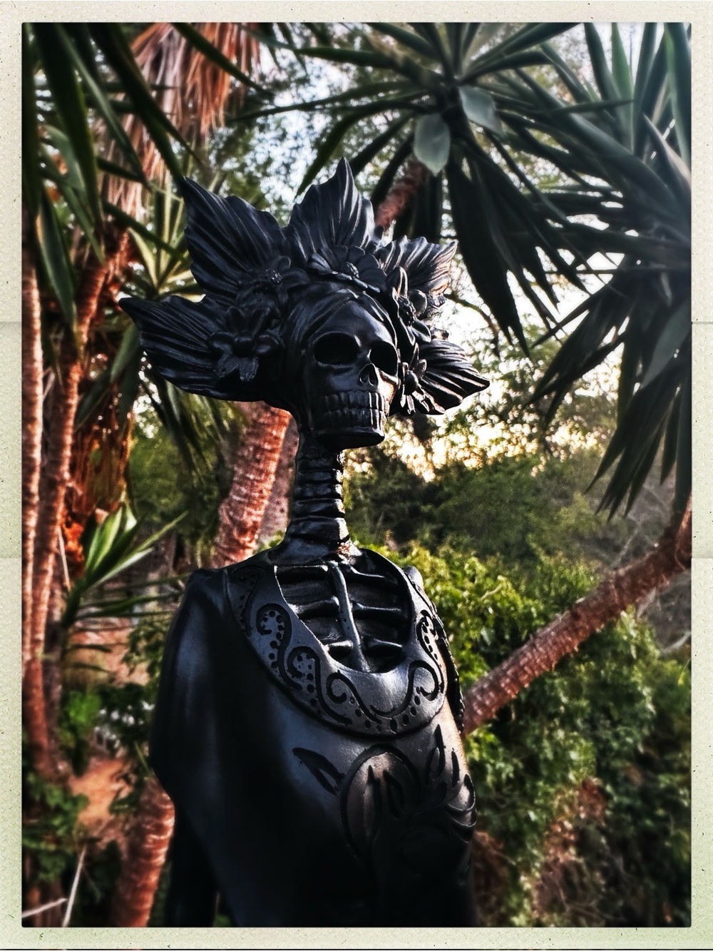 The Katrina of Dia de los Muertos, sculpture